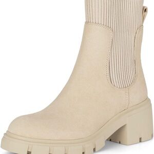 Beige Chelsea Boot